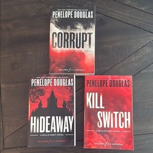 Penelope Douglas Book Set - Corrupt, Hideaway, Kill Switch